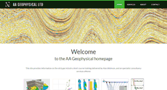 Desktop Screenshot of aageophysical.co.uk